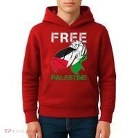 Free Palestine End War Support Palestine Kids Hoodie thumb 4