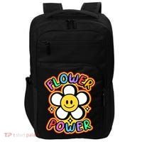 Flower Power Emoji Impact Tech Backpack thumb 0
