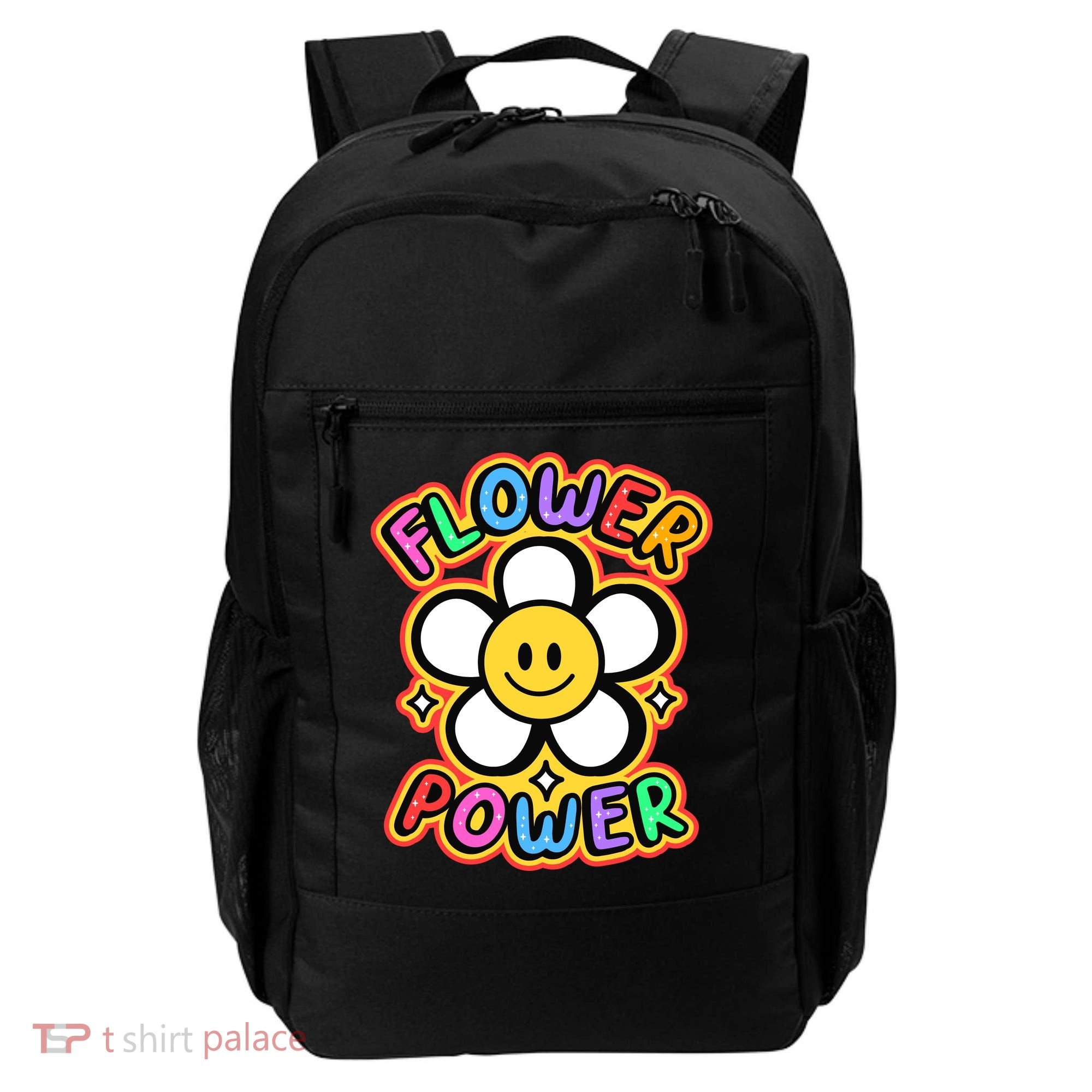 Flower Power Emoji Backpack