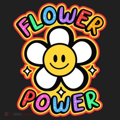 Flower Power Emoji 11oz C Handle Ceramic Mug