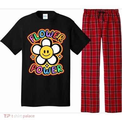 Flower Power Emoji Pajama Set