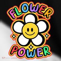 Flower Power Emoji Toddler Fine Jersey T-Shirt thumb 2