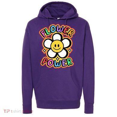 Flower Power Emoji Hoodie