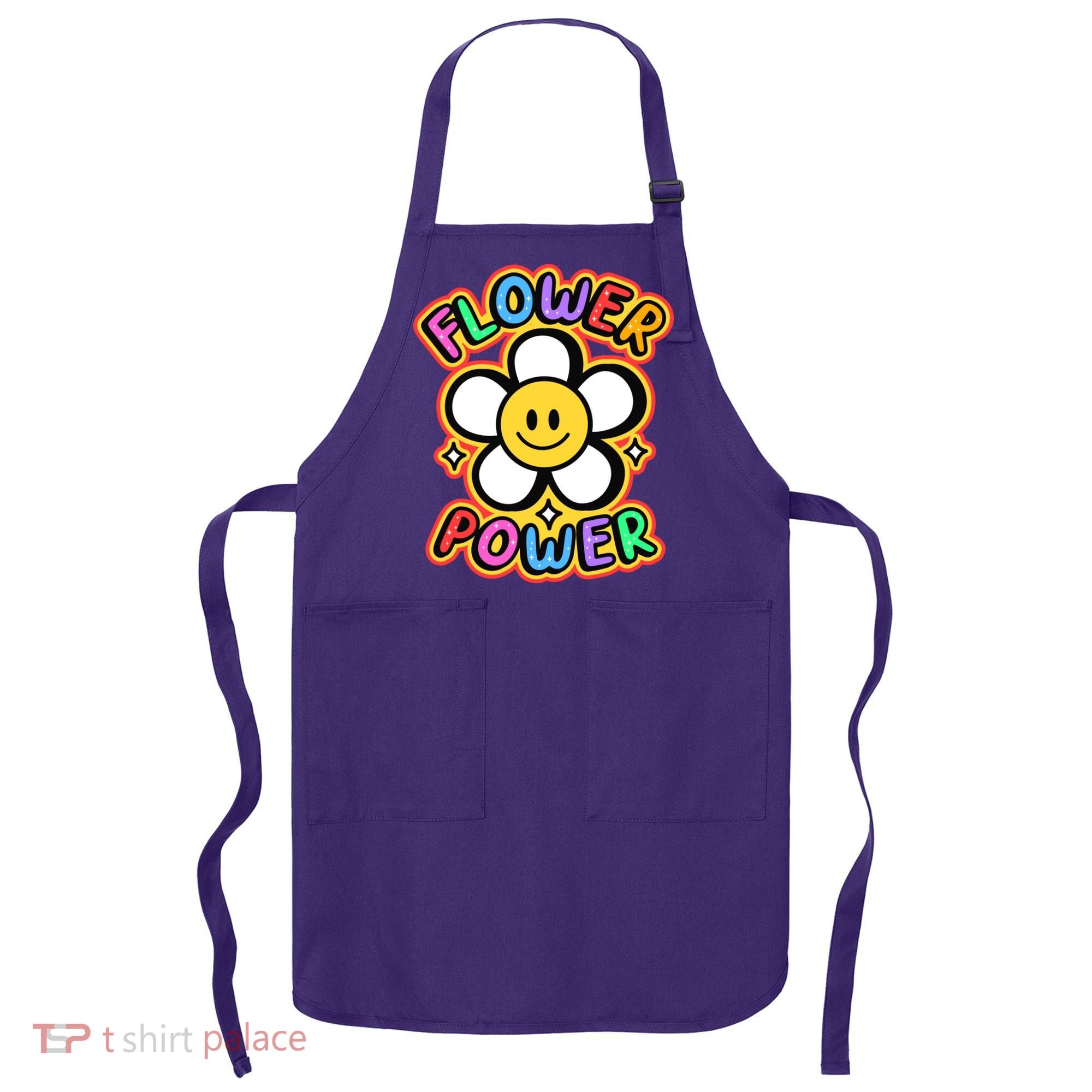 Flower Power Emoji Apron