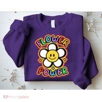 Flower Power Emoji Sweatshirt thumb 2