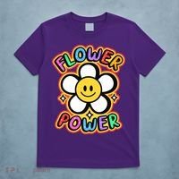 Flower Power Emoji T-Shirt thumb 5