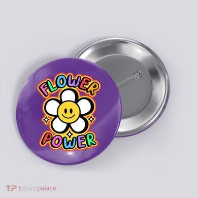 Flower Power Emoji Button