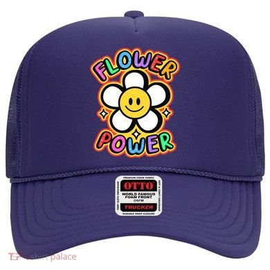 Flower Power Emoji Hat