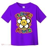 Flower Power Emoji Toddler T-Shirt thumb 0