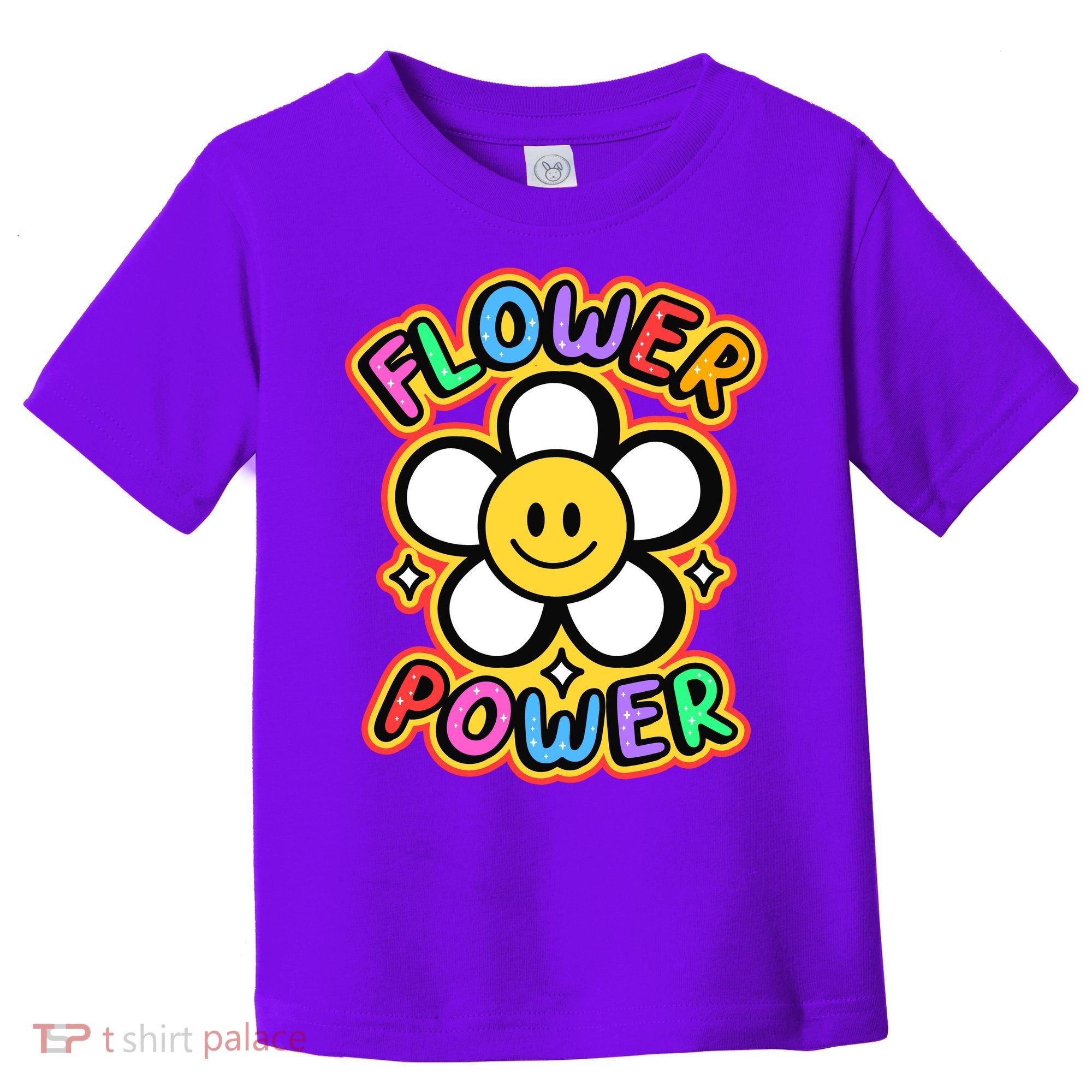 Flower Power Emoji Toddler T-Shirt