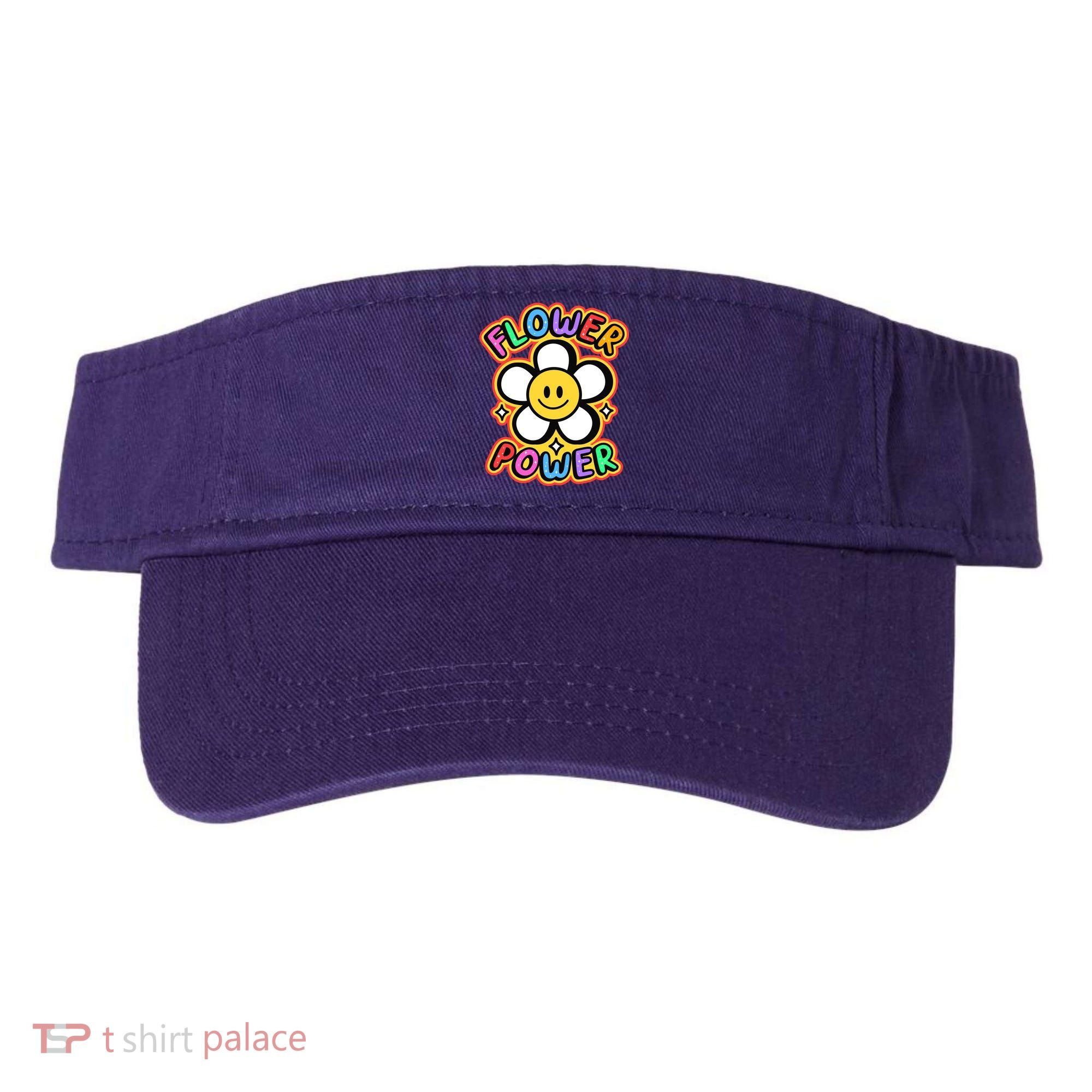 Flower Power Emoji Visor