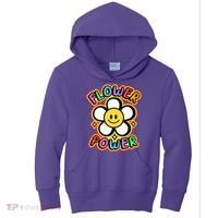 Flower Power Emoji Kids Hoodie thumb 0