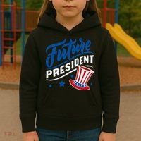 Future President Kids Hoodie thumb 3