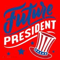Future President Santa Hat thumb 1