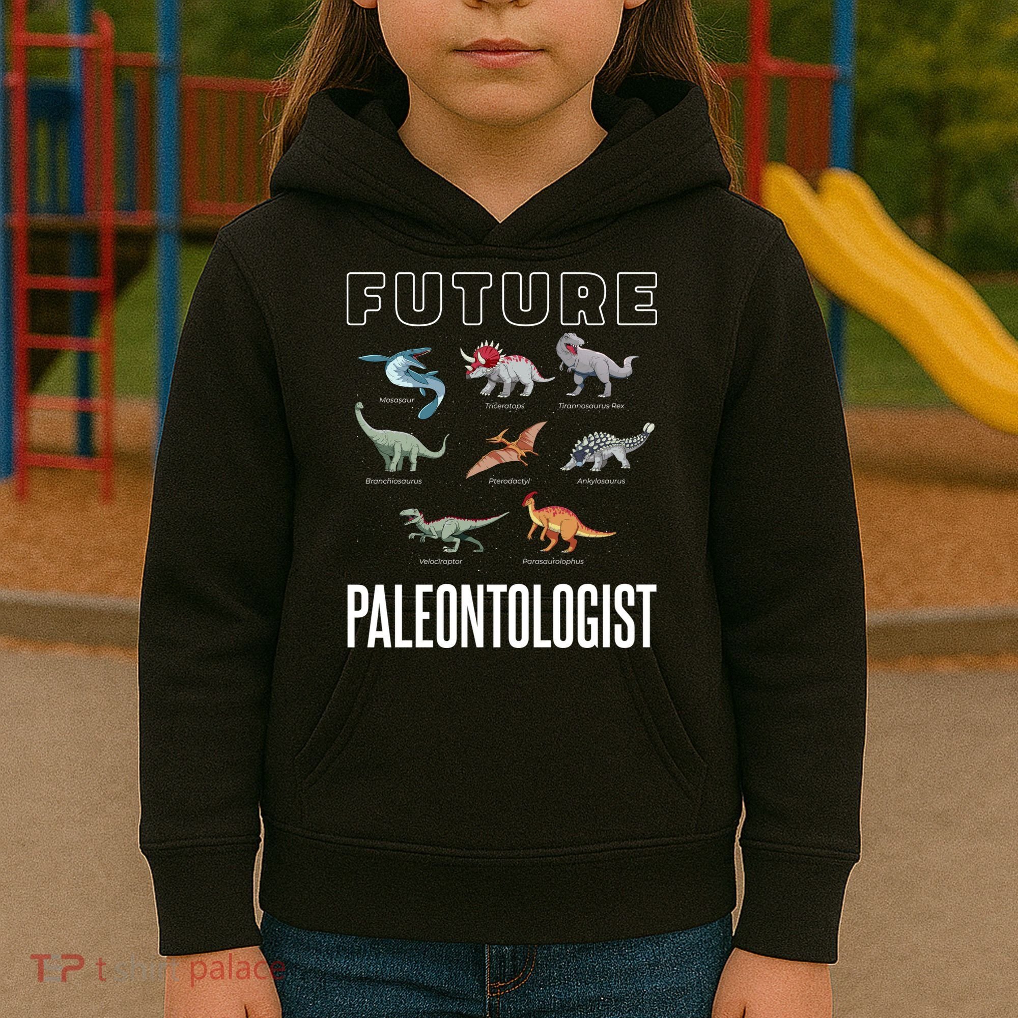 Future Paleontologist Kids Hoodie