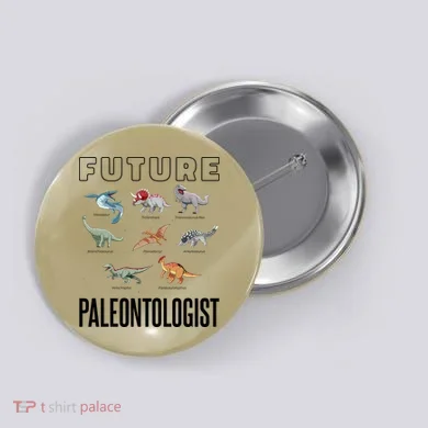 Future Paleontologist Button