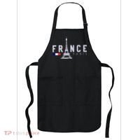 France Paris French Flag Eiffel Tower Souvenir Gift Apron thumb 0