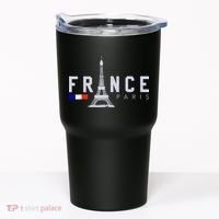 France Paris French Flag Eiffel Tower Souvenir Gift Tumbler thumb 0