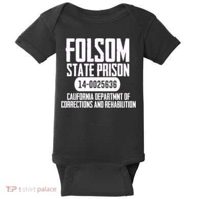 Folsom Prison Baby Bodysuit