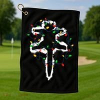 Funny Pussycat From Christmas Vacation Frieds Lover Golf Towel thumb 1