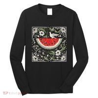 Free Palestine Fruits Watermelon Map Long Sleeve Shirt thumb 0