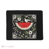 Free Palestine Fruits Watermelon Map Mousepad thumb 0