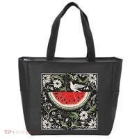 Free Palestine Fruits Watermelon Map Tote Bag thumb 0