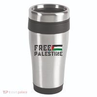 Free Palestine Flag Arabic Gaza 16oz Travel Tumbler thumb 0