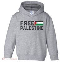Free Palestine Flag Arabic Gaza Toddler Hoodie thumb 0