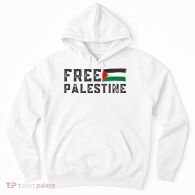 Free Palestine Flag Arabic Gaza Hoodie