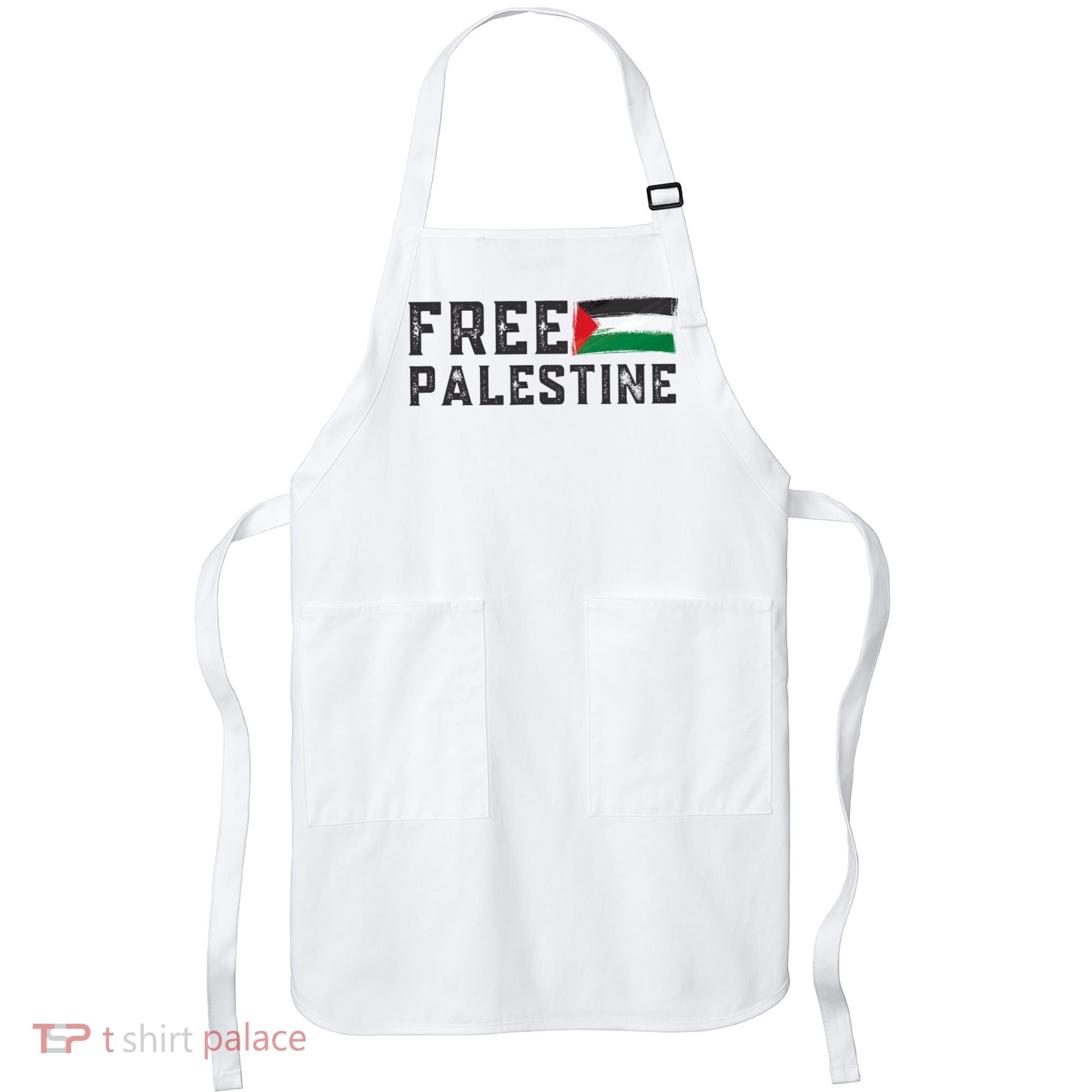 Free Palestine Flag Arabic Gaza Apron