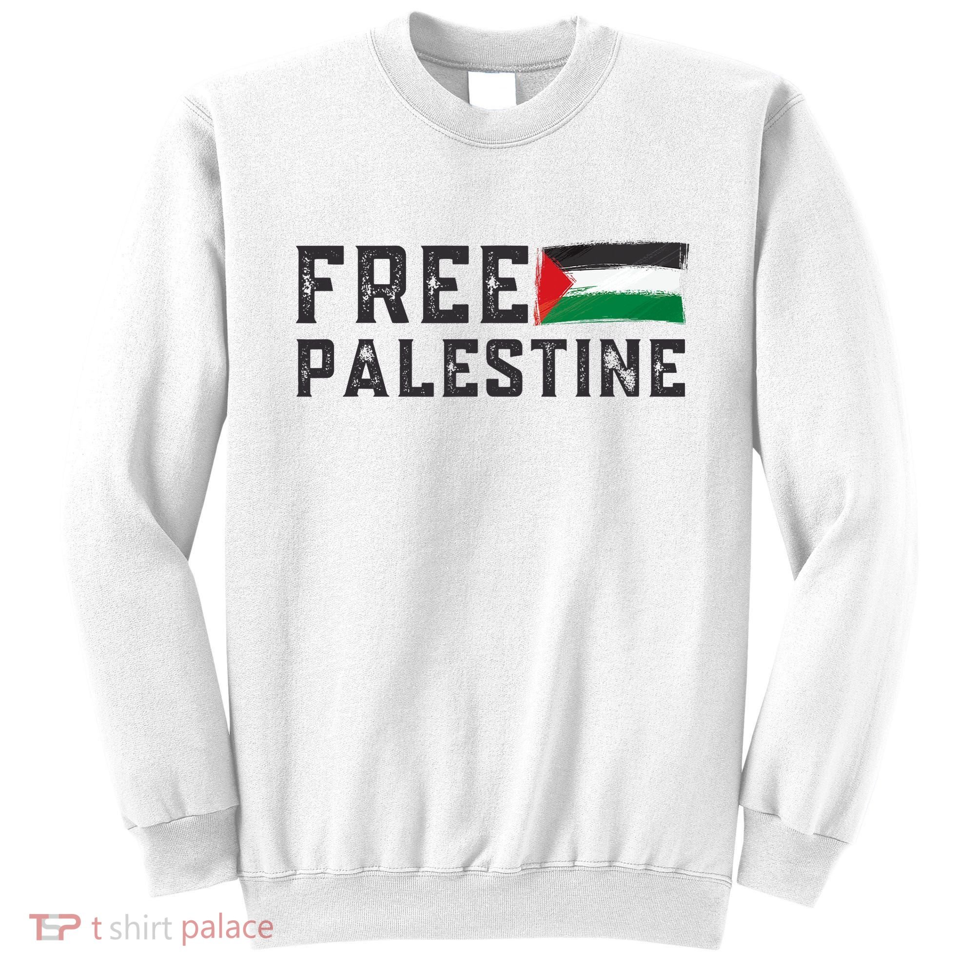 Free Palestine Flag Arabic Gaza Sweatshirt