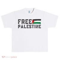 Free Palestine Flag Arabic Gaza Urban Oversized Heavyweight T-Shirt thumb 0