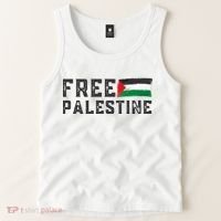 Free Palestine Flag Arabic Gaza Tank Top thumb 2