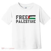 Free Palestine Flag Arabic Gaza Toddler T-Shirt thumb 0