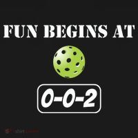 Fun Pickleball, Fun Begins At 002, Pickleball For Life Ornament thumb 1