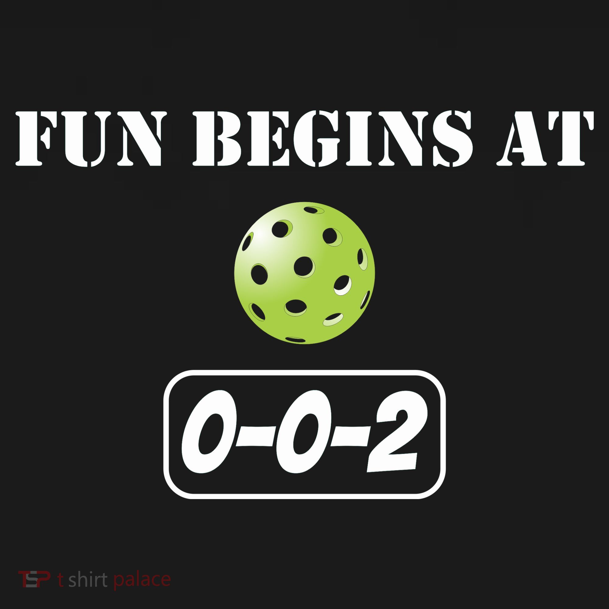 Fun Pickleball, Fun Begins At 002, Pickleball For Life Ornament