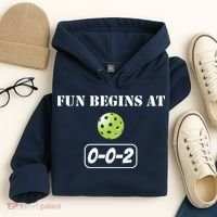 Fun Pickleball, Fun Begins At 002, Pickleball For Life Hoodie thumb 4
