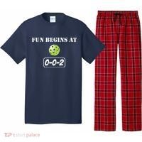 Fun Pickleball, Fun Begins At 002, Pickleball For Life Pajama Set thumb 0