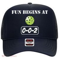 Fun Pickleball, Fun Begins At 002, Pickleball For Life Hat thumb 0
