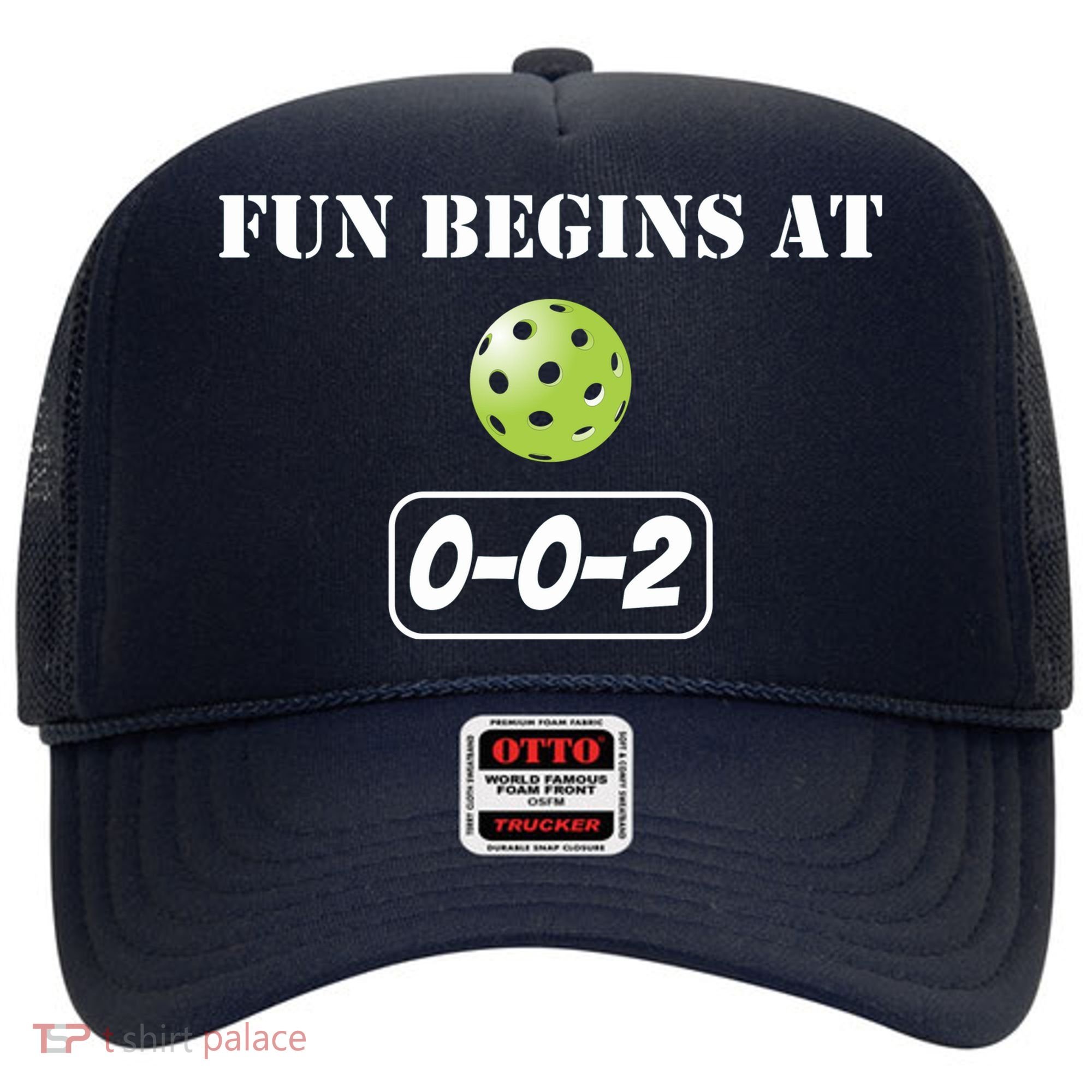 Fun Pickleball, Fun Begins At 002, Pickleball For Life Hat