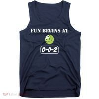 Fun Pickleball, Fun Begins At 002, Pickleball For Life Tank Top thumb 0
