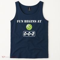 Fun Pickleball, Fun Begins At 002, Pickleball For Life Tank Top thumb 2