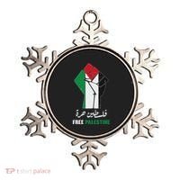 Free Palestine Free Gaza Palestinians Lives Matter Ornament thumb 0