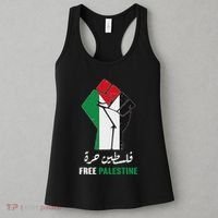 Free Palestine Free Gaza Palestinians Lives Matter Women's Tank Top thumb 3