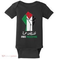 Free Palestine Free Gaza Palestinians Lives Matter Baby Bodysuit thumb 0