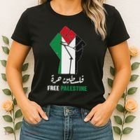 Free Palestine Free Gaza Palestinians Lives Matter Women's T-Shirt thumb 2