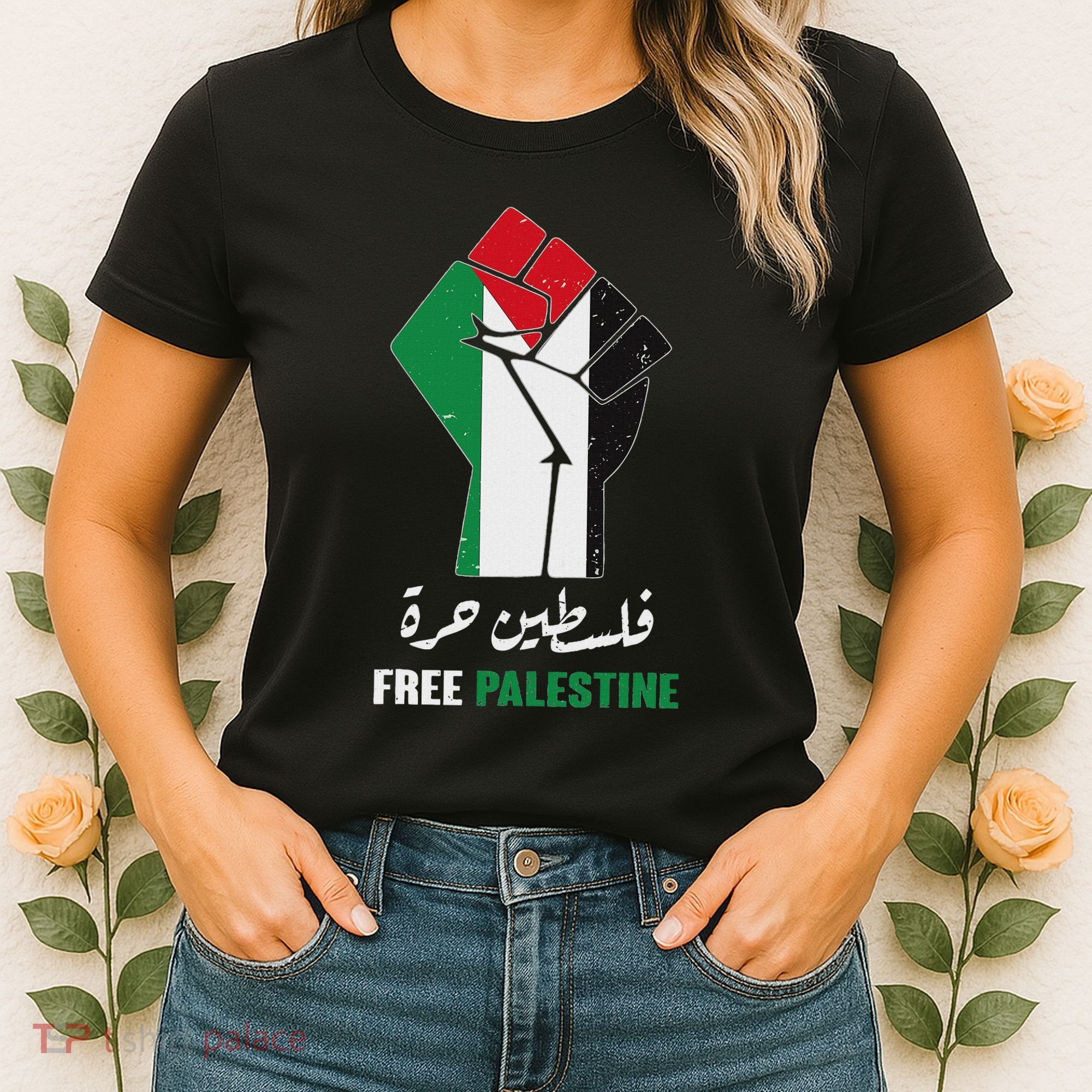 Free Palestine Free Gaza Palestinians Lives Matter Women's T-Shirt