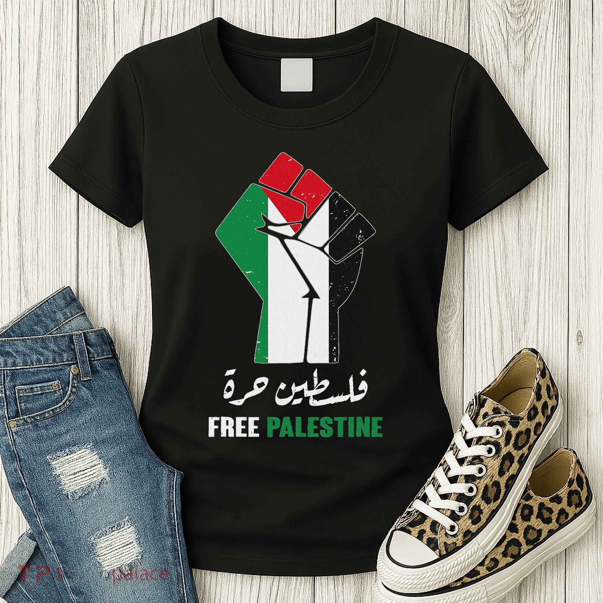 Free Palestine Free Gaza Palestinians Lives Matter Women's T-Shirt
