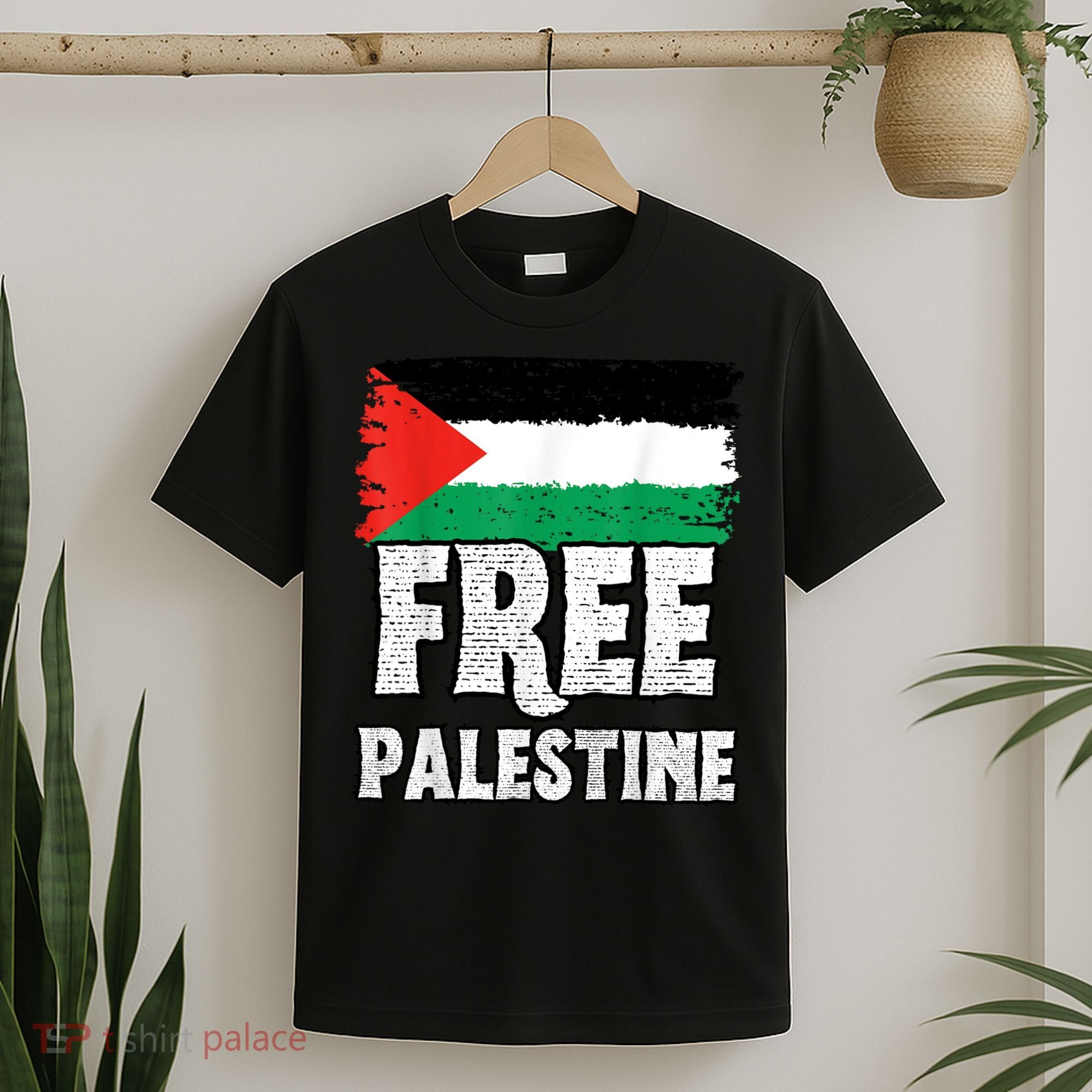 Free Palestine Flag T-Shirt